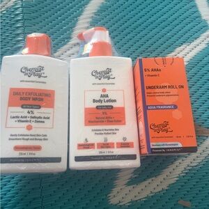 AHA Body Lotion - Coral/Orange